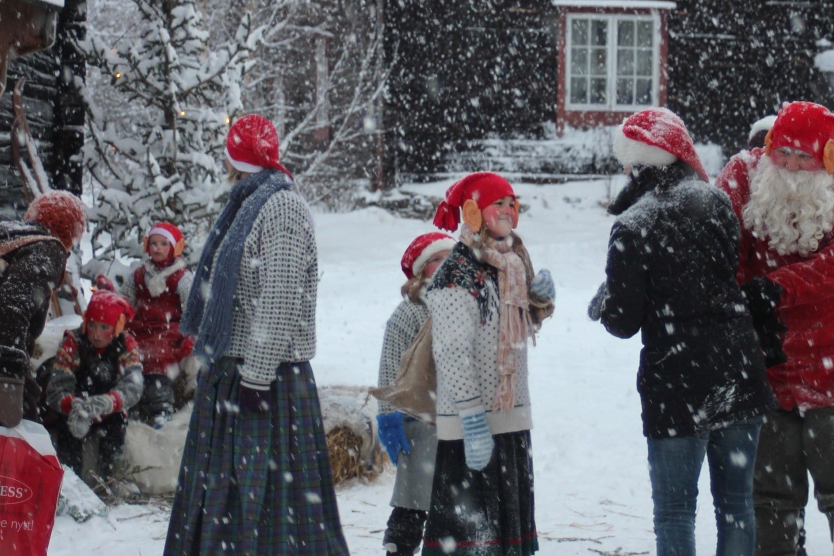 Nisser på Julemarked
