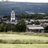 The mining town as seen from Smasetran. Photo: Tom Gustavsen