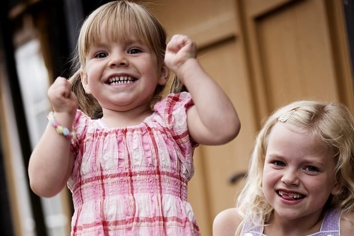 Barn i Sleggveien. Foto: Tom Gustavsen