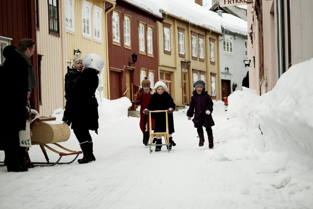 Spark i Røros sentrum