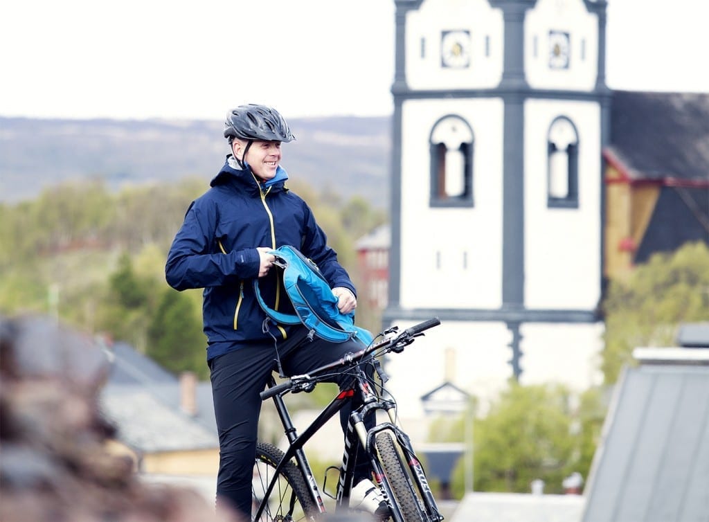 sykkel i Rørosregionen. Foto Tom Gustavsen