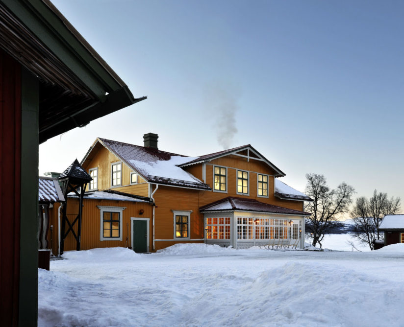 Romantisk vinter på Fjällnäs