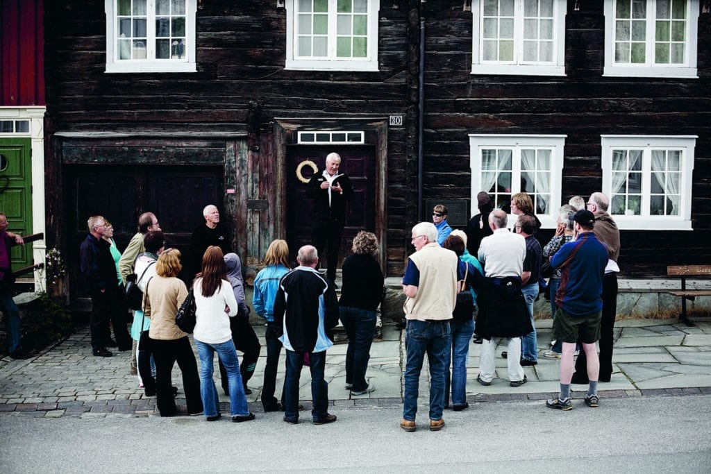 Bergstadvandring. Foto: Tom Gustavsen