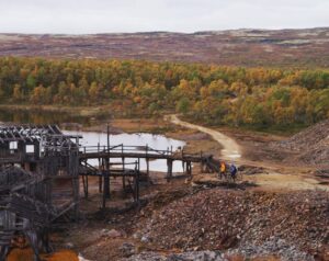 Fahrradtour zur stillgelegten Christianus Sextus Grube. Foto: Frontal Media