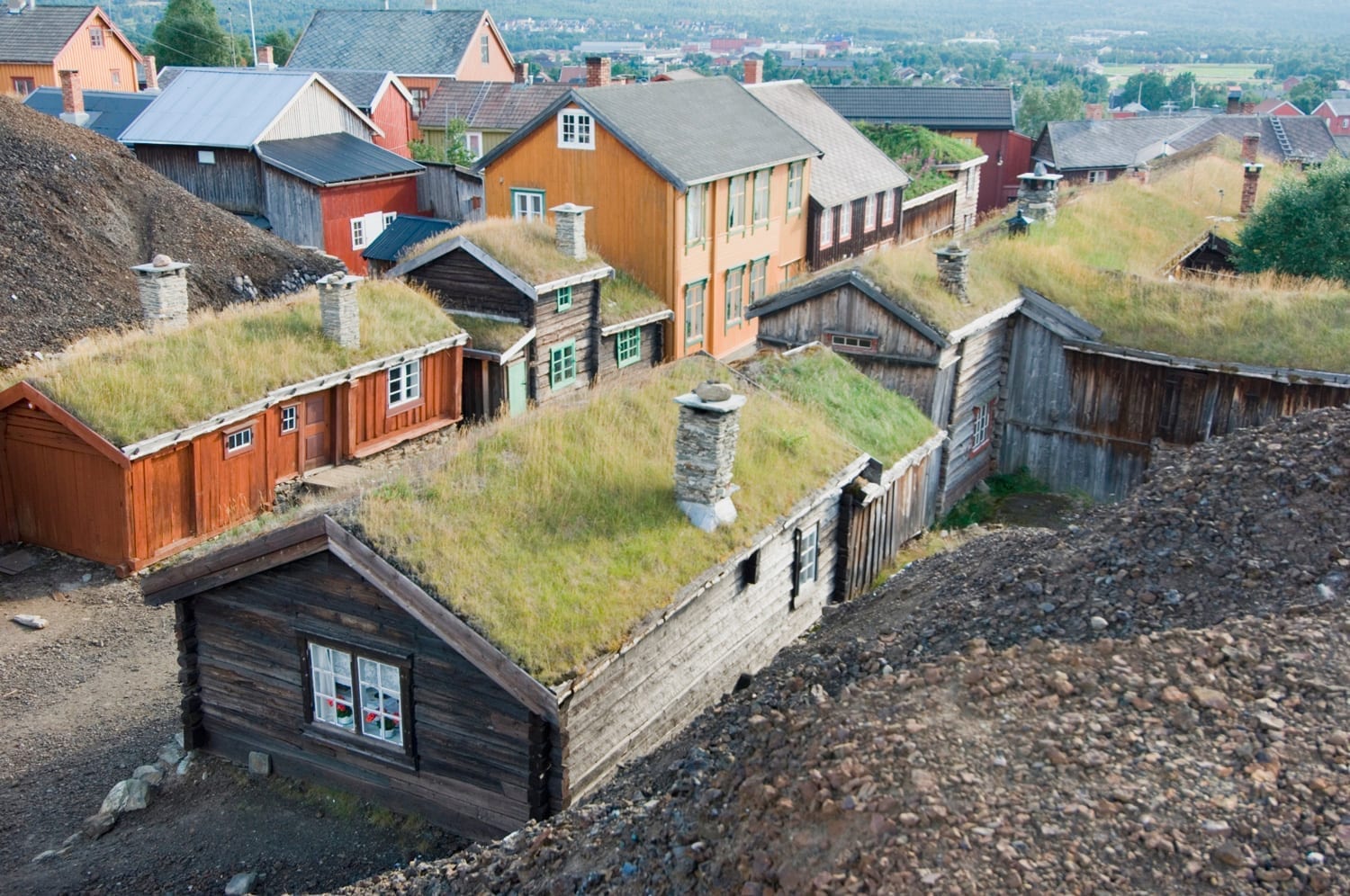 Sleggveien på Røros. Foto: Terje Rakke